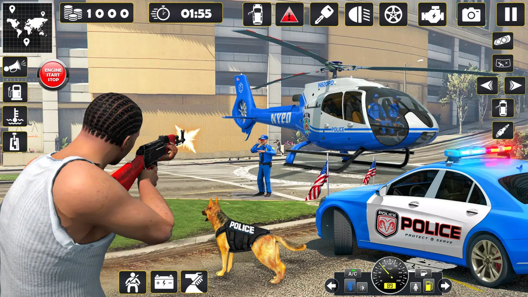 US police Cars Transport truck Screenshots