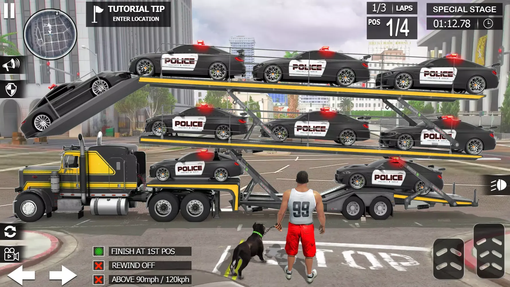 US police Cars Transport truck Screenshots