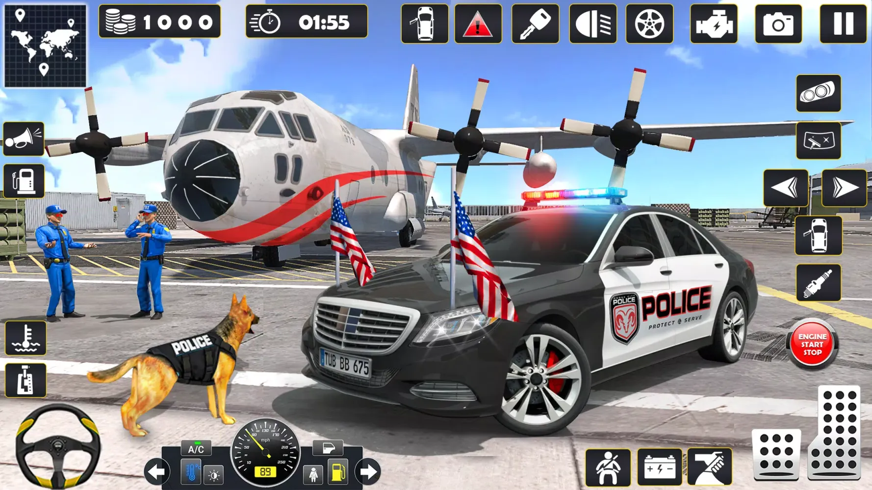 US police Cars Transport truck Screenshots