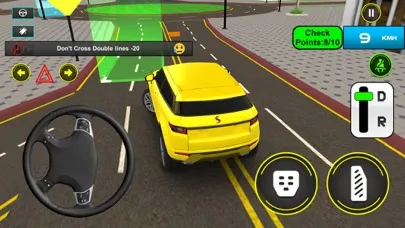 Modern Car Driving School 3D應用截圖