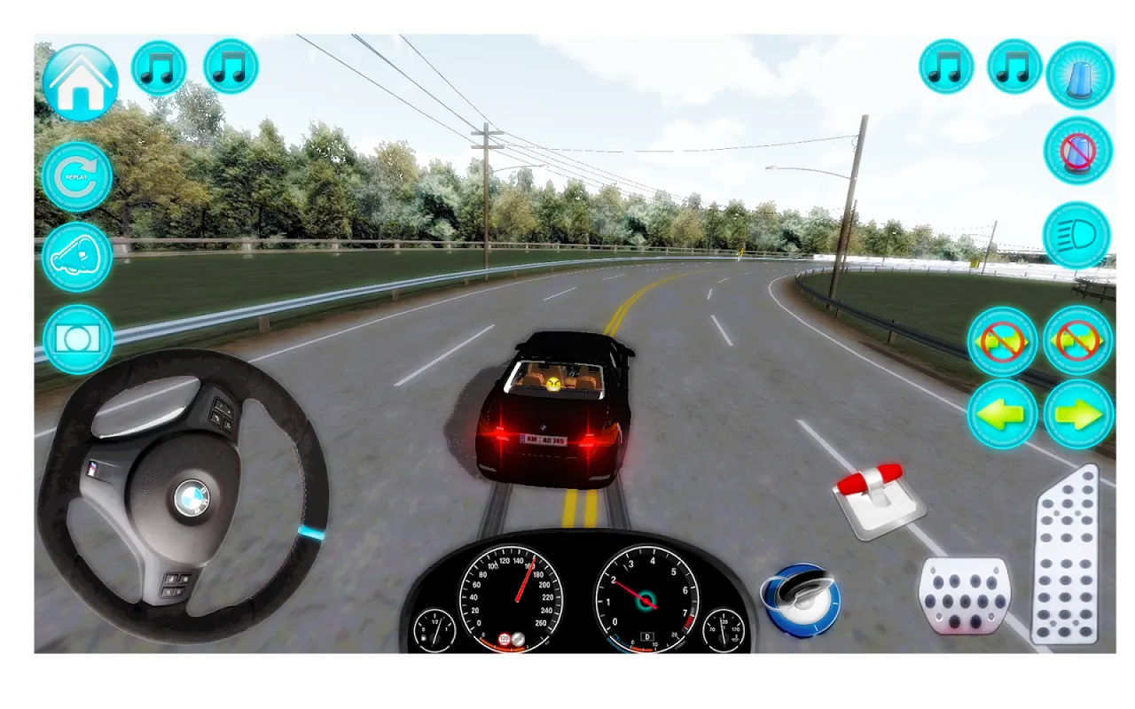 Screenshot di Real Car Simulation