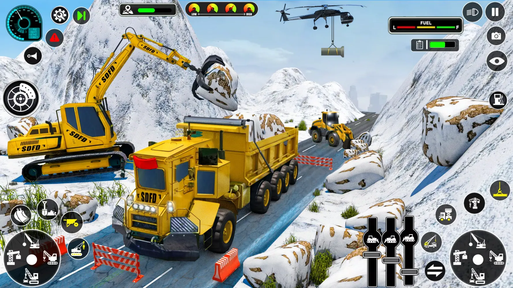 Capturas de pantalla de Grand Snow Excavator Simulator