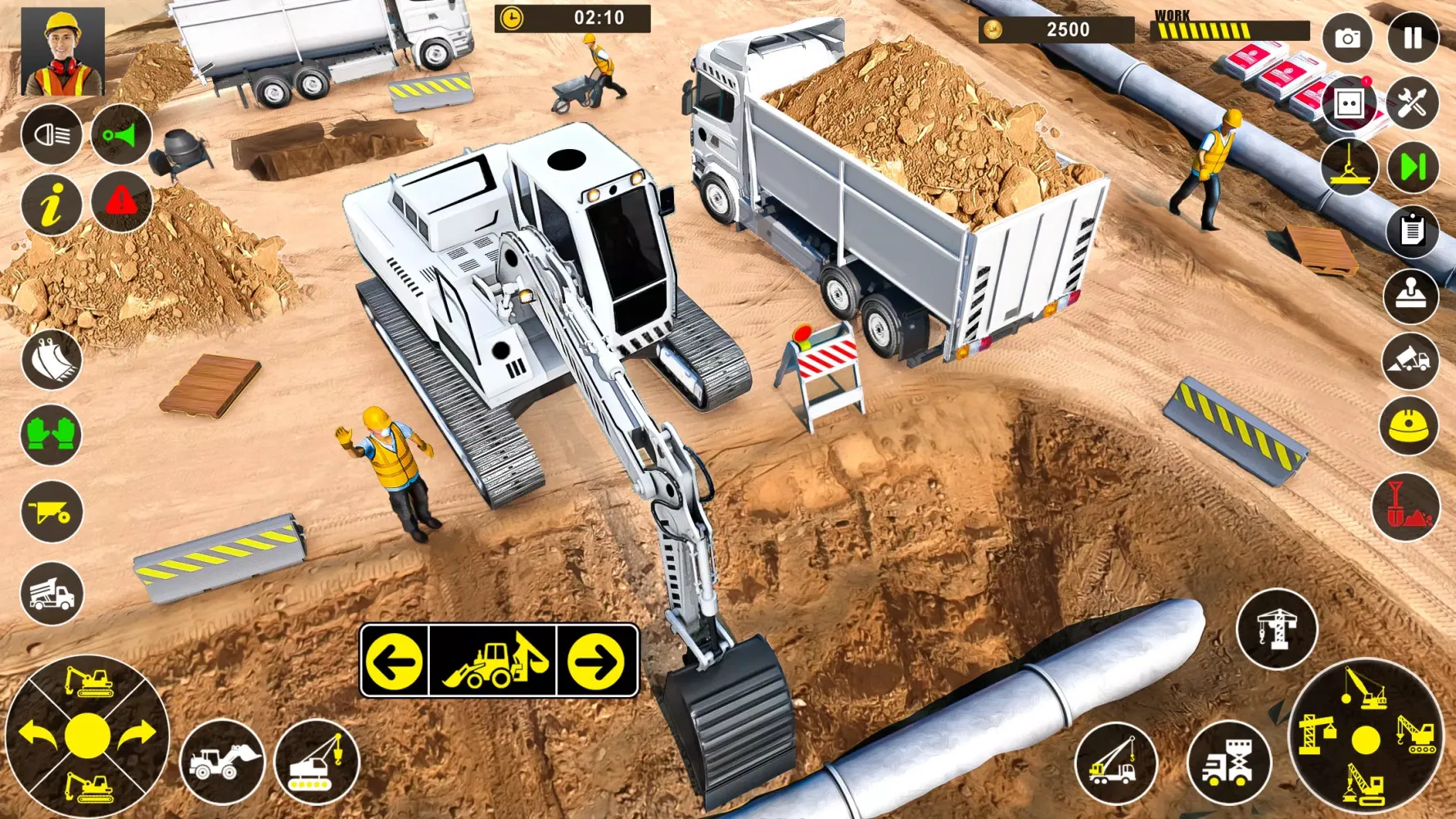 Capturas de pantalla de Grand Snow Excavator Simulator