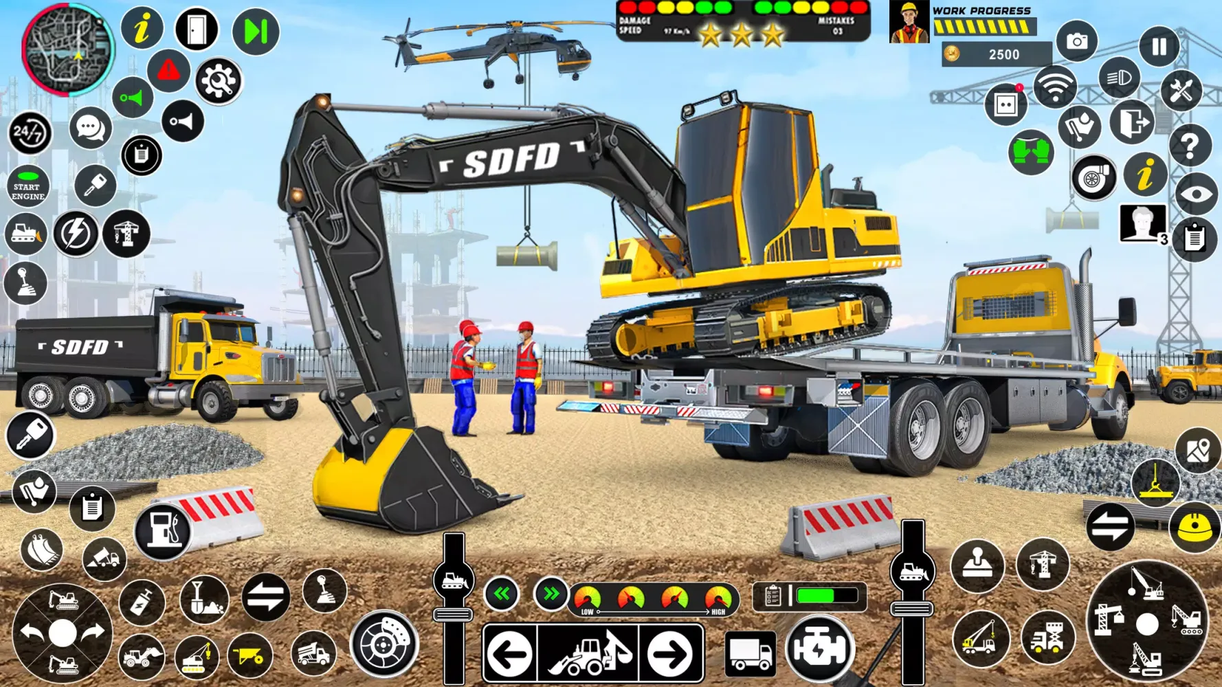 Capturas de pantalla de Grand Snow Excavator Simulator