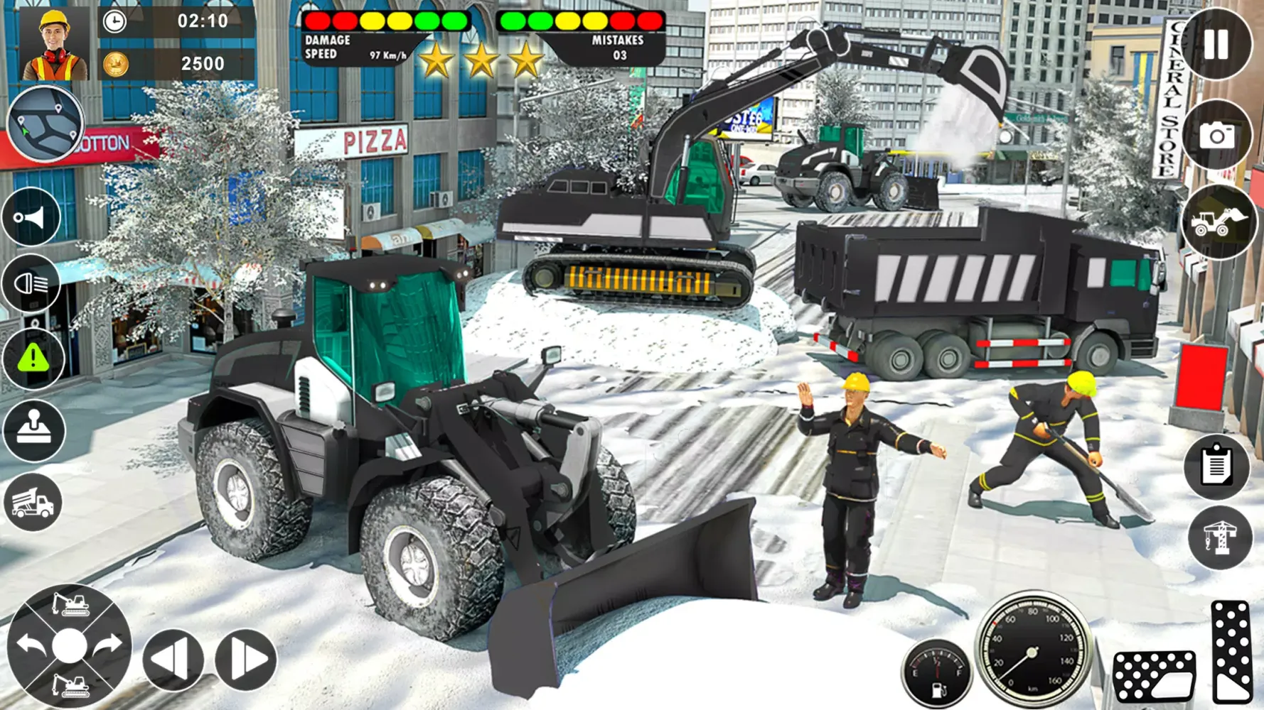 Capturas de pantalla de Grand Snow Excavator Simulator