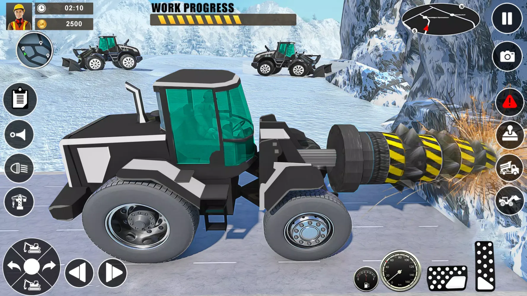 Capturas de pantalla de Grand Snow Excavator Simulator