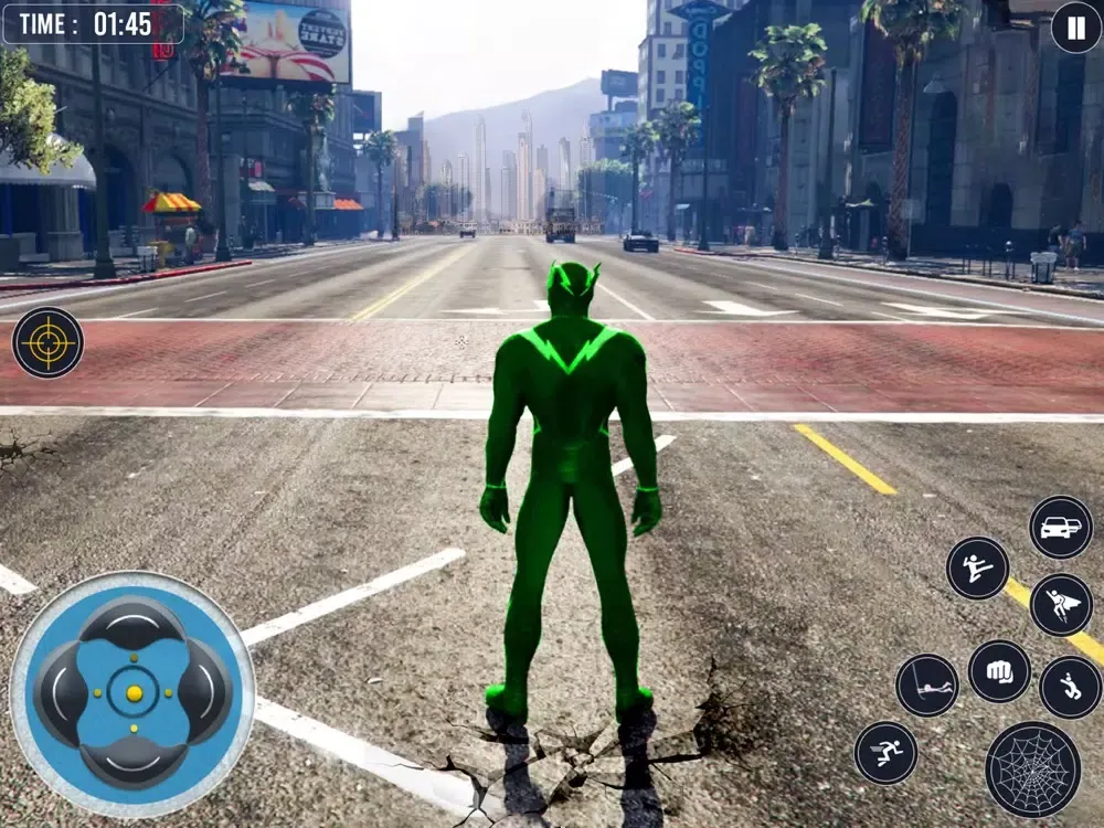 Zrzuty ekranu Grand City Spider Hero War iPad 