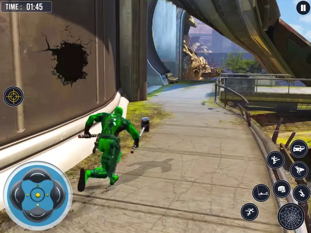 Zrzuty ekranu Grand City Spider Hero War iPad 