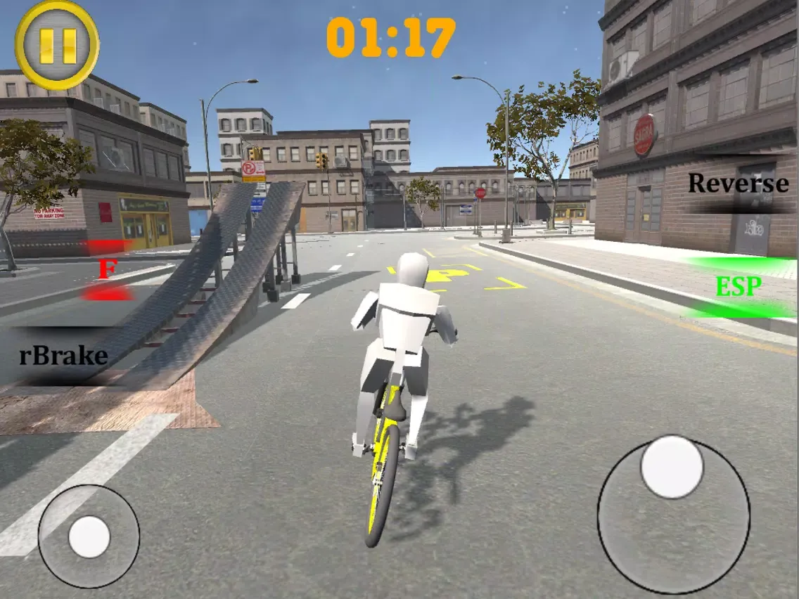 Capturas de pantalla de Bike Unchained Free Style Game iPad 