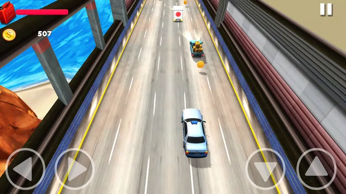 Real Highway Nitro Car Racing Game स्क्रीनशॉट