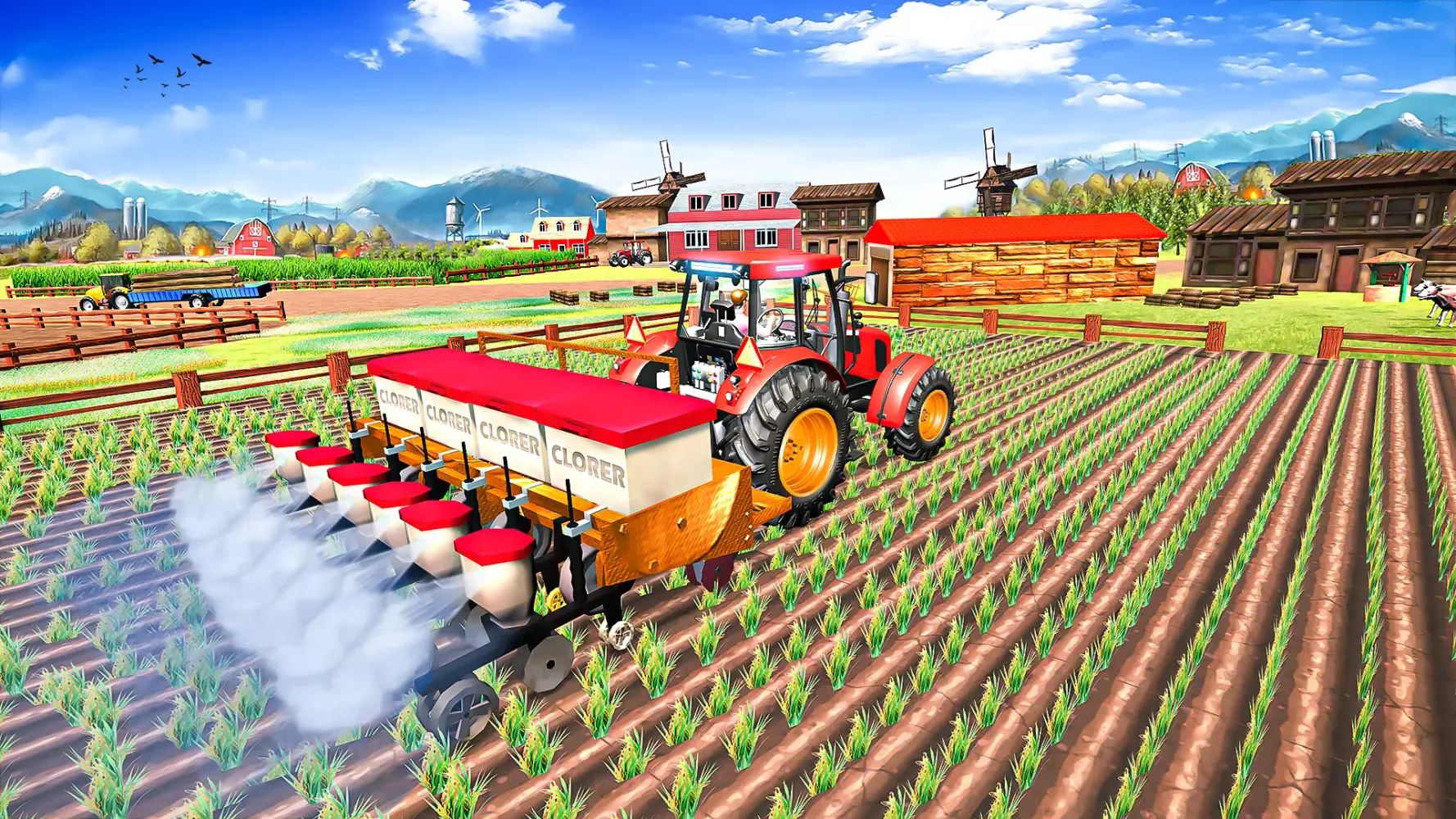 Real Tractor Farming Drive 3D Screenshots