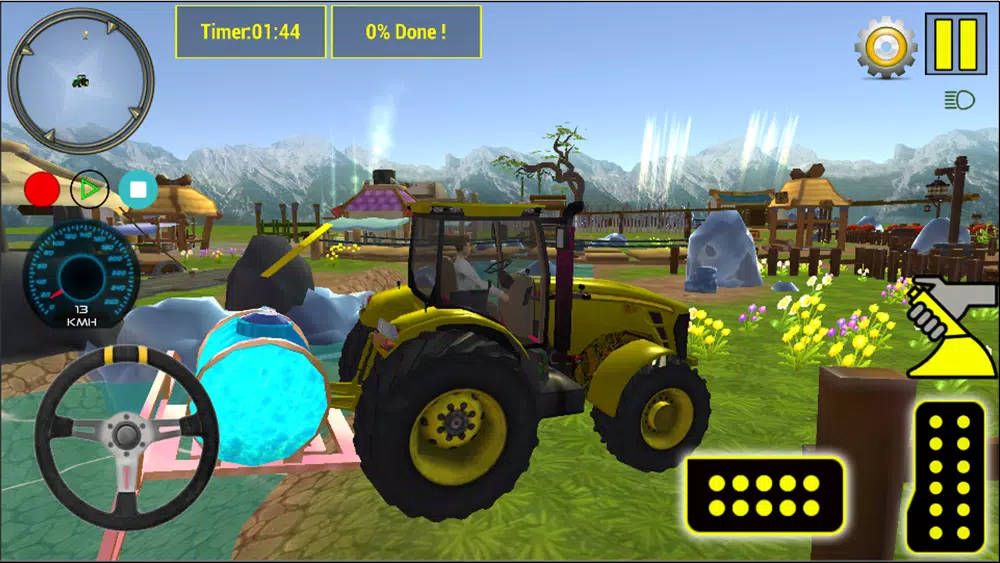 Tangkapan skrin Real Tractor Super Farming 20