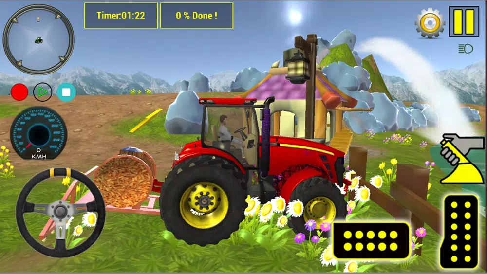 Tangkapan skrin Real Tractor Super Farming 20