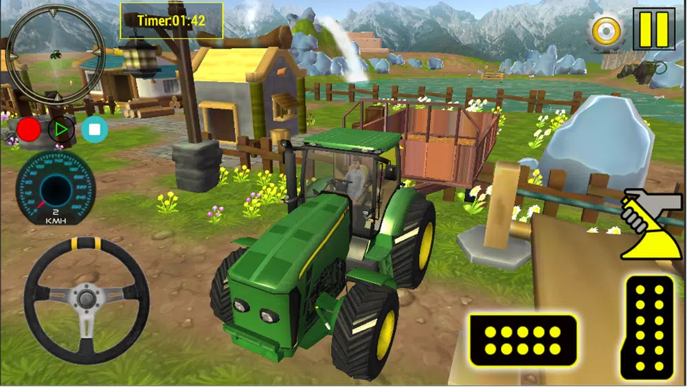 Tangkapan skrin Real Tractor Super Farming 20
