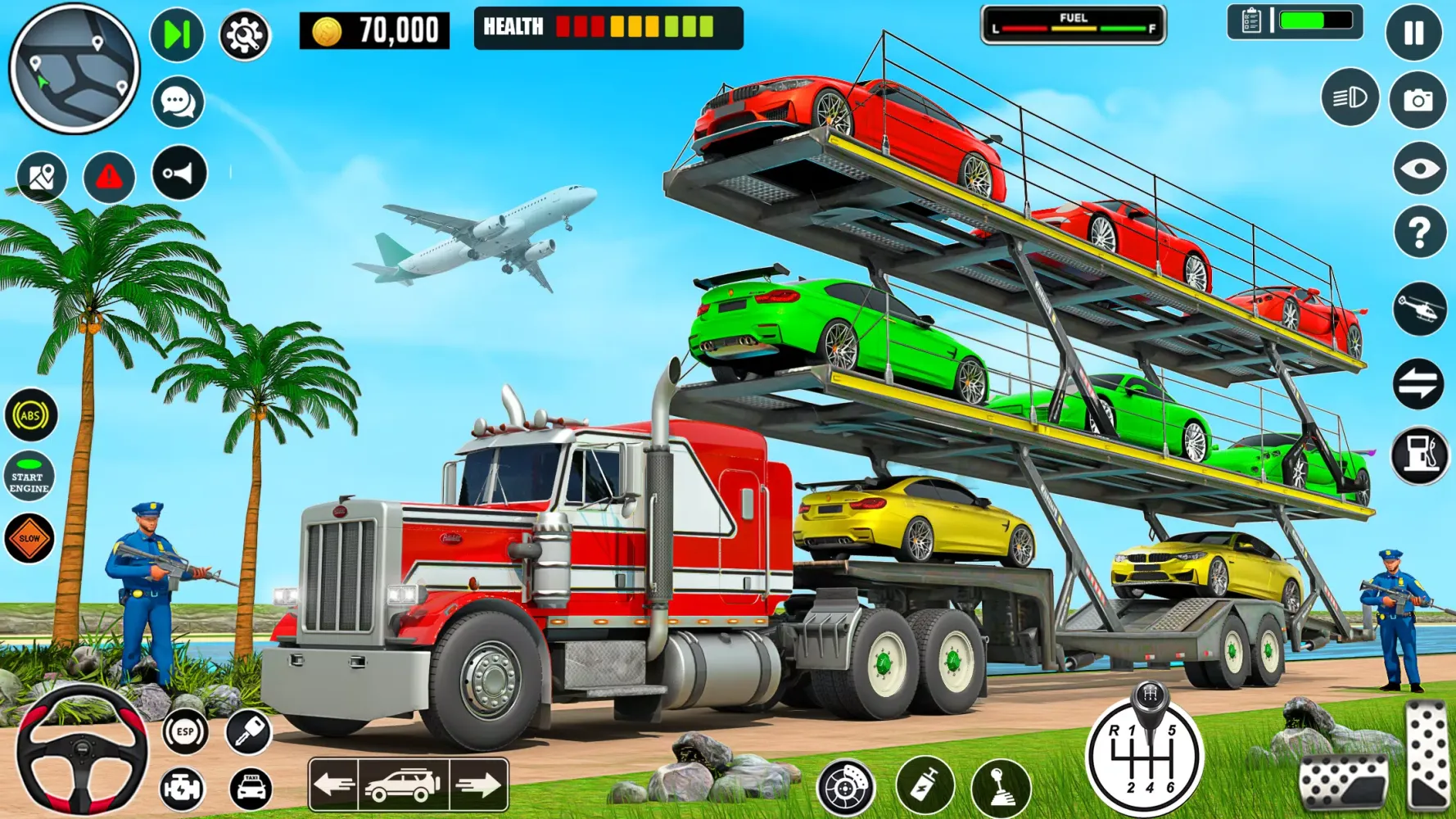 Crazy Car Transport Truck Game Screenshots
