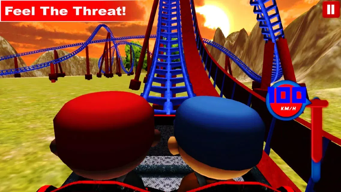 ภาพหน้าจอของ Desert Tycoon Roller Coaster : 3D Lake simulation