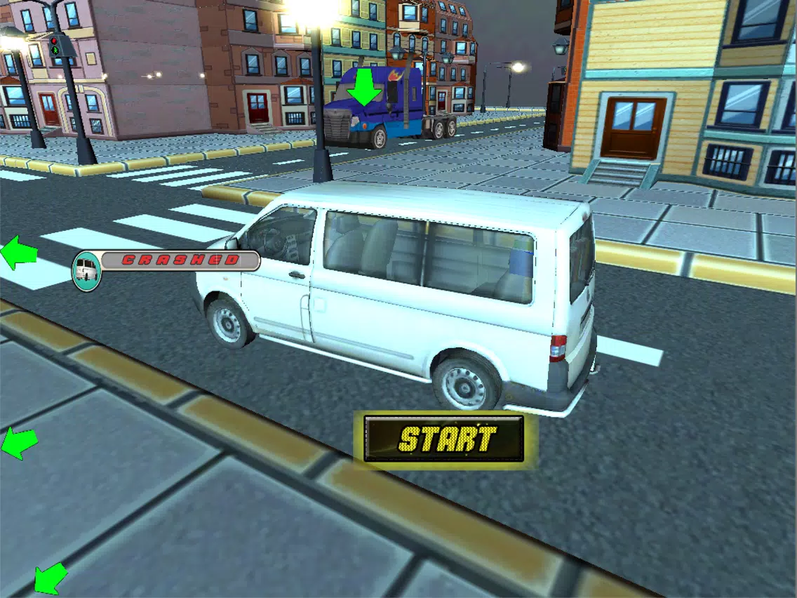 Passenger Transport Van Parking Simulation 2017 iPad  स्क्रीनशॉट