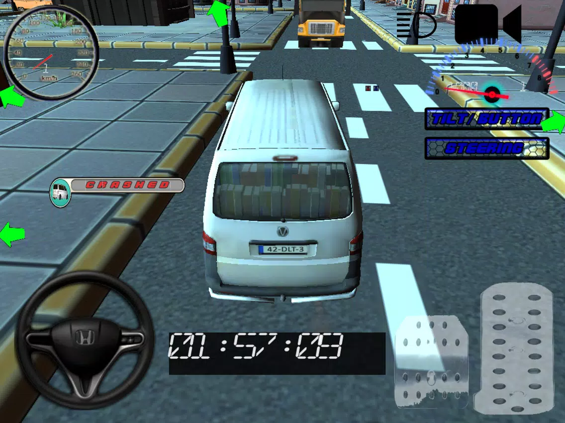 Passenger Transport Van Parking Simulation 2017 iPad  स्क्रीनशॉट