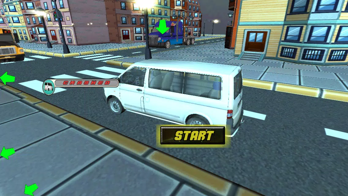 Passenger Transport Van Parking Simulation 2017 स्क्रीनशॉट