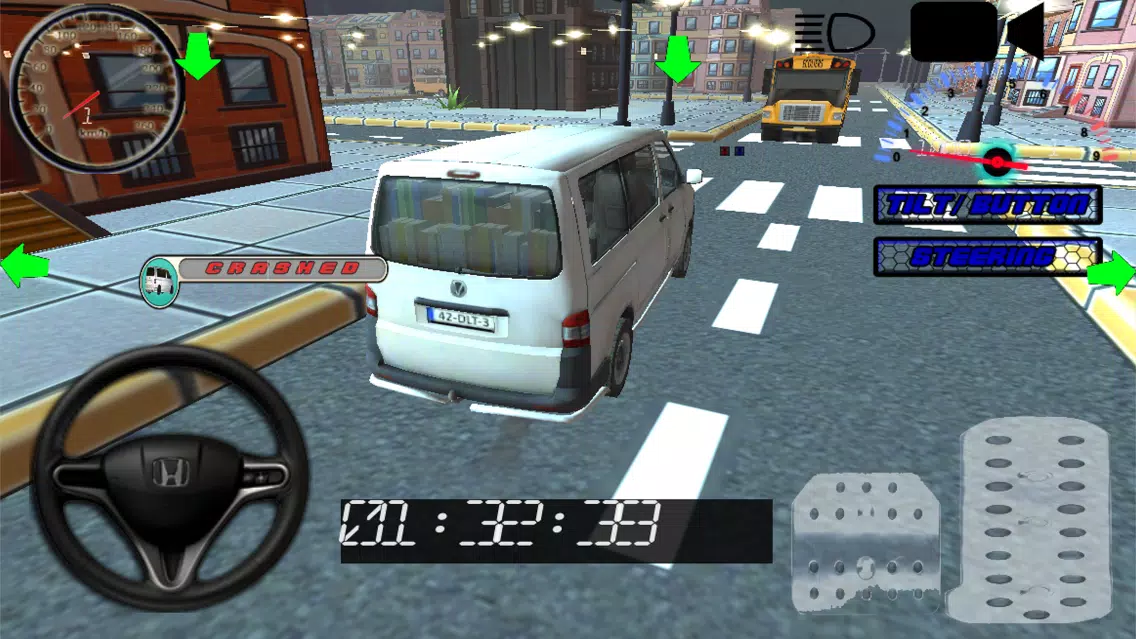 Passenger Transport Van Parking Simulation 2017 स्क्रीनशॉट