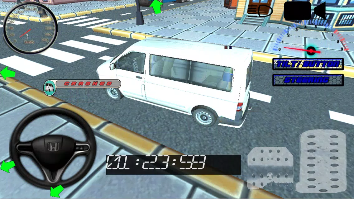 Passenger Transport Van Parking Simulation 2017 स्क्रीनशॉट