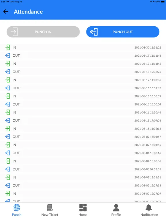 Coral Facility Management iPad 应用截图