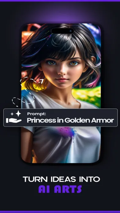 ภาพหน้าจอของ AI Image Art Creators