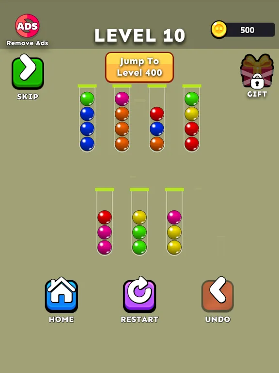 Ball Sort - Sort by colors iPad  Screenshots