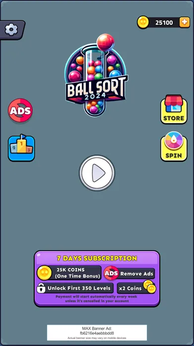 Ball Sort - Sort by colors Screenshots