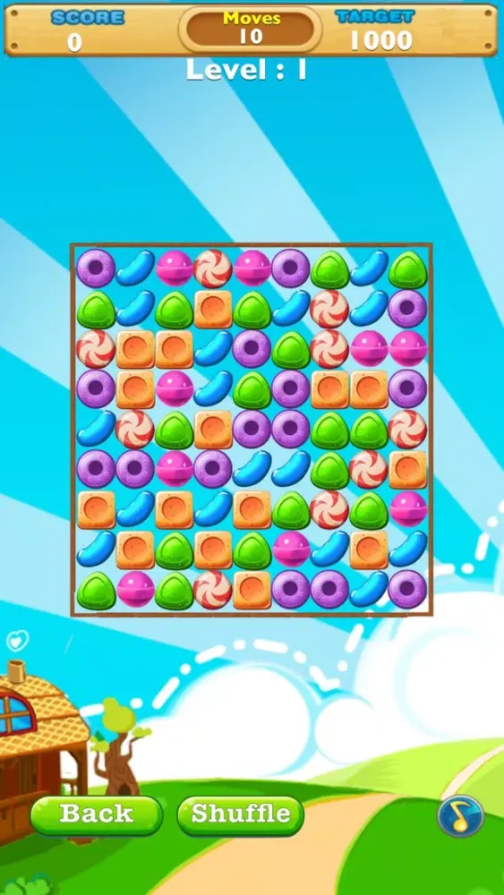 Sweet Candy Mania Deluxe - Amazing Candy Match 3 P スクリーンショット