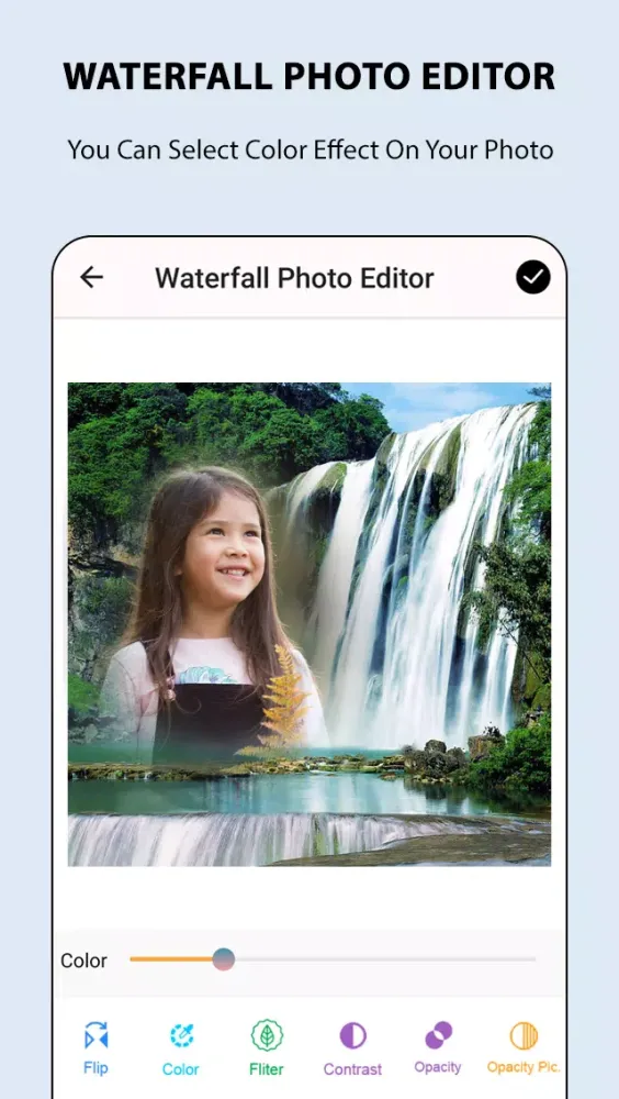 صور Waterfall Photo Frames