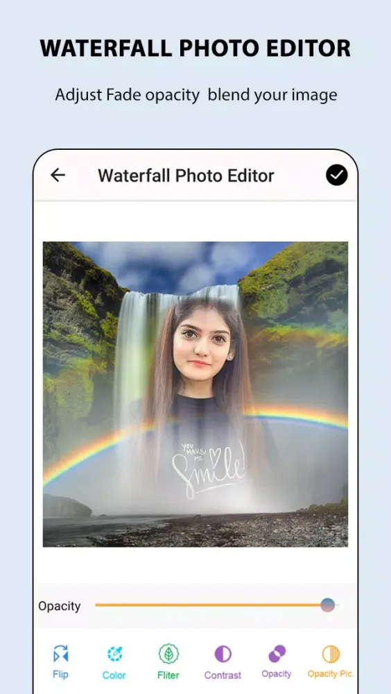 صور Waterfall Photo Frames