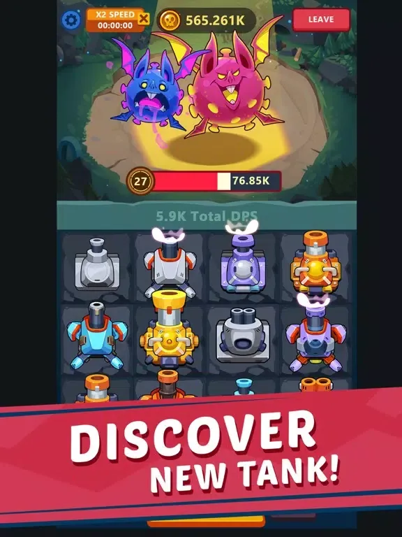 تصاویر Tank Evolution:Attack Monsters iPad 