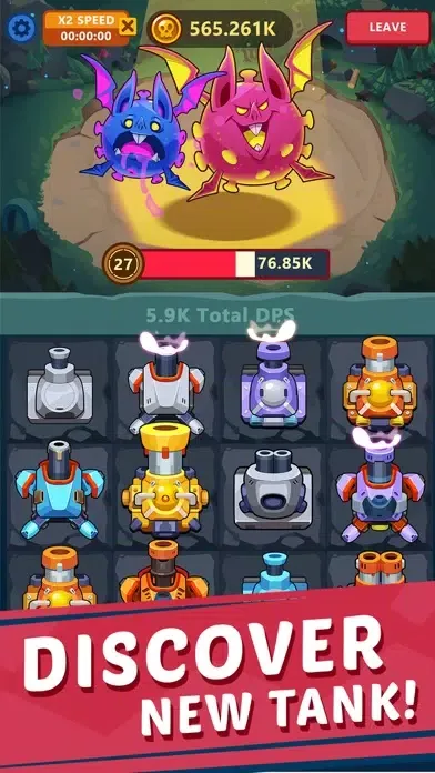 تصاویر Tank Evolution:Attack Monsters