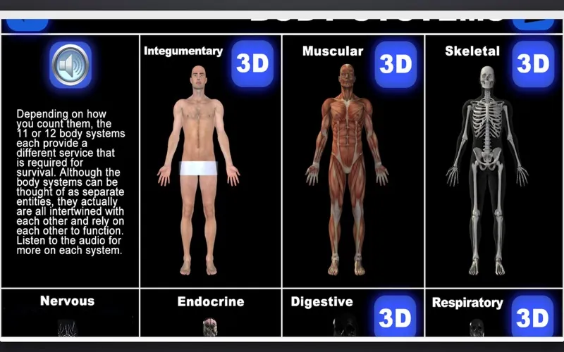 Capturas de pantalla de Anatomy 3D Organs