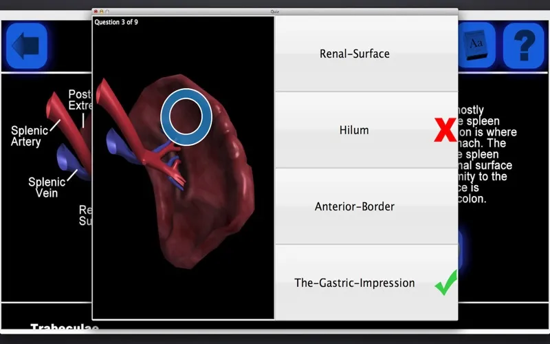 Capturas de pantalla de Anatomy 3D Organs
