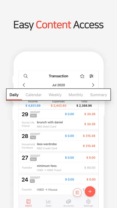 Money Manager Expense & Budget应用截图