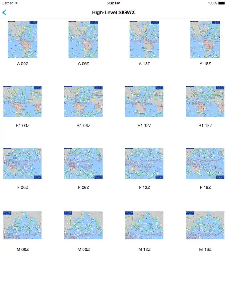 Aviation Weather Graphics iPad 應用截圖