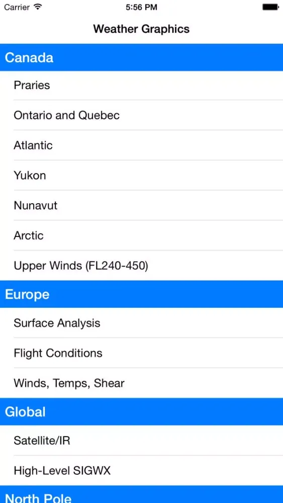 Aviation Weather Graphics應用截圖