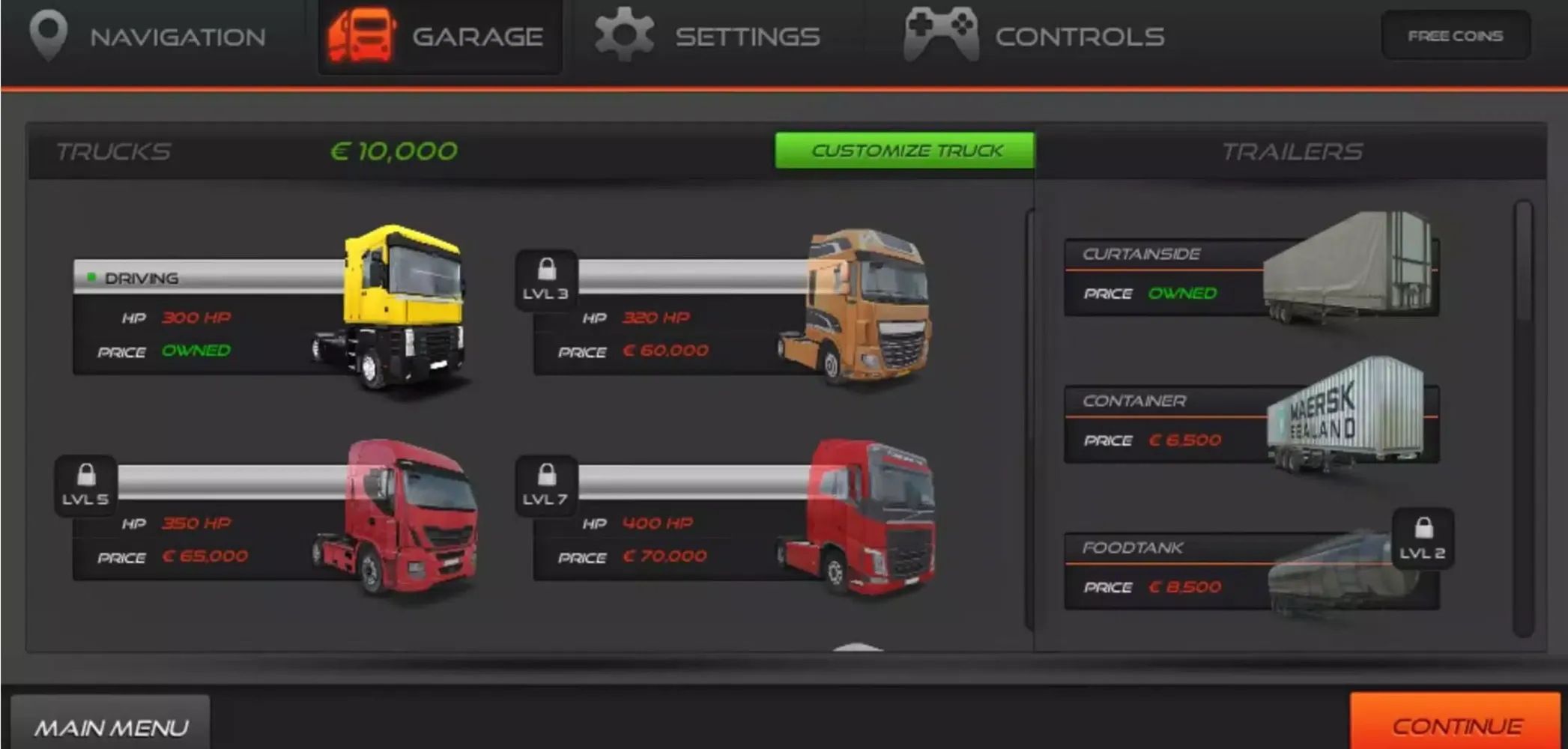 Simulator Real Truck Driving应用截图