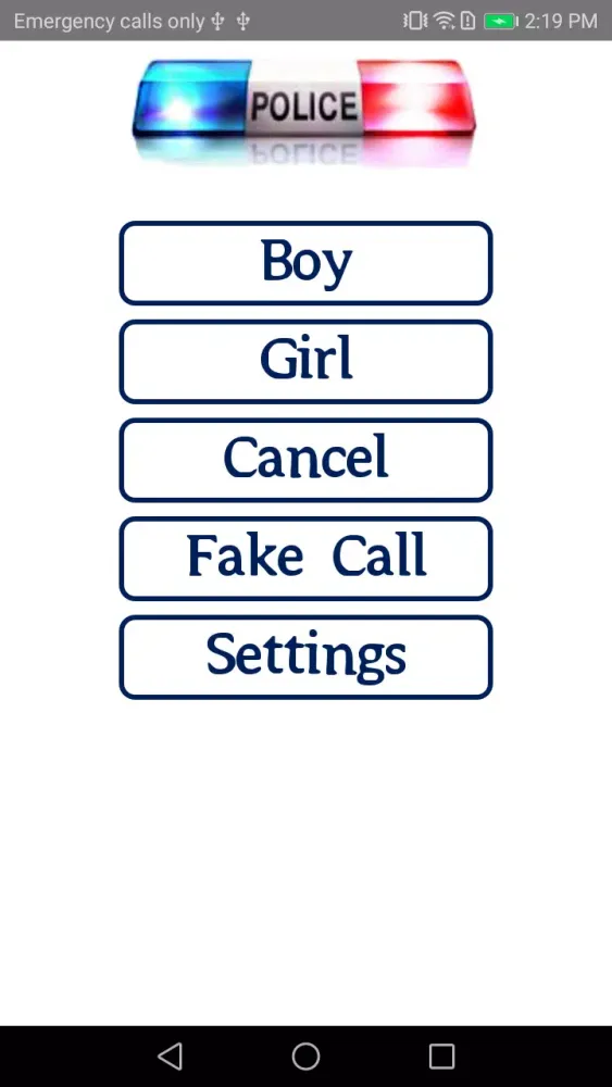 Kids police - for parents Screenshots