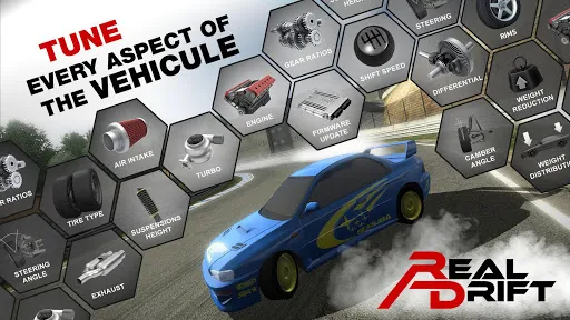 Screenshot di Real Drift Car Racing Lite