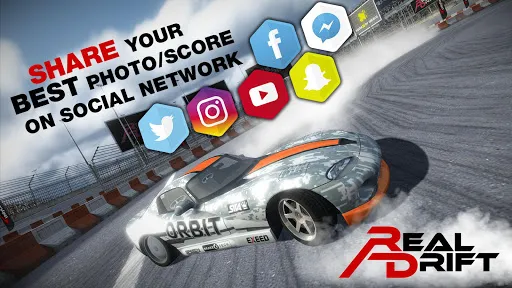 Screenshot di Real Drift Car Racing Lite