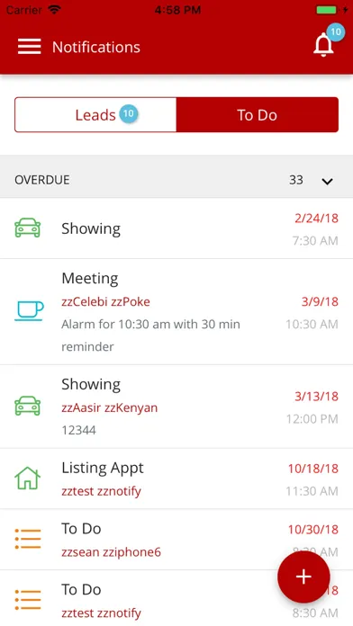 RED CRM স্ক্রিনশট