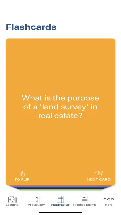 Captures d'écran de Real Estate Exam Prep Plus