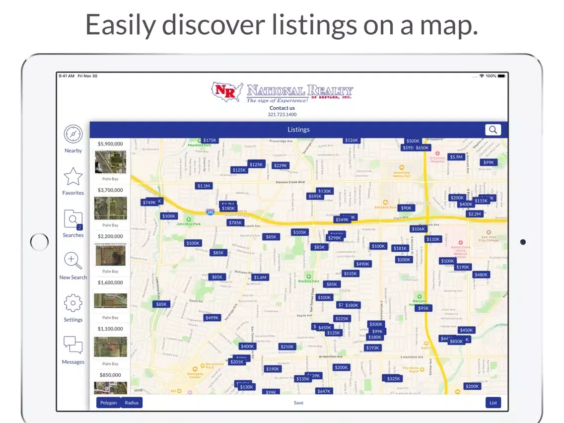 Capturas de pantalla de National Realty of Brevard Inc iPad 