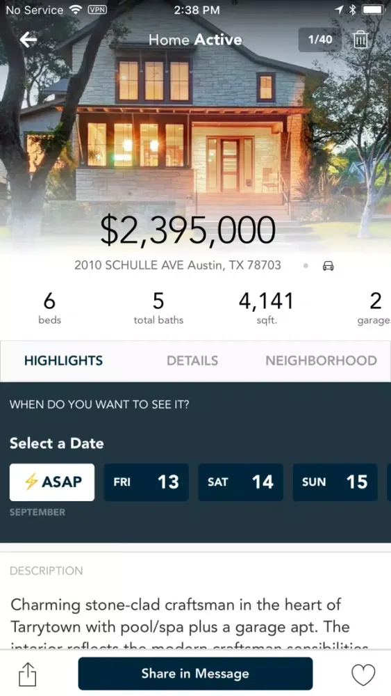 Realty Austin Home Search স্ক্রিনশট