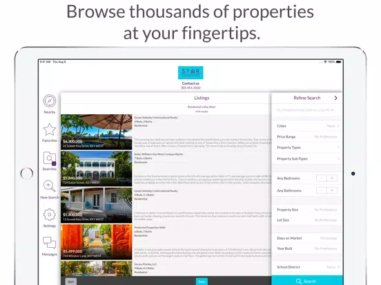 Screenshot di Star Properties Home Search iPad 