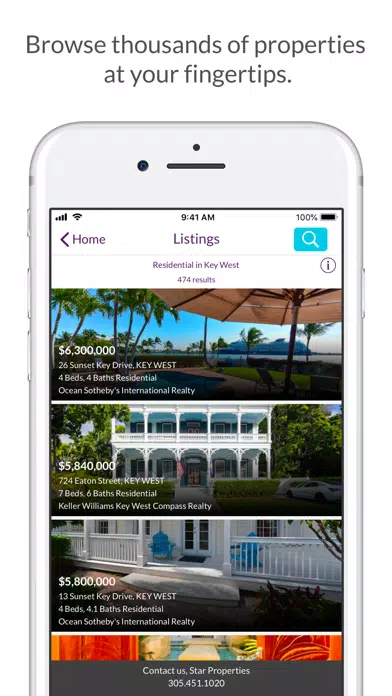 Screenshot di Star Properties Home Search