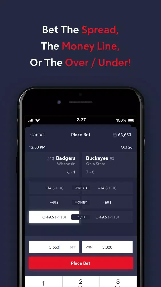 Ảnh chụp màn hình của Best Bet: Arcade Sportsbook